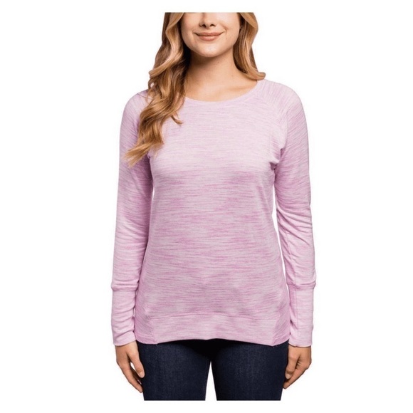 Champion Tops - Champion Ladies' High-Low Hemline Crew Long Sleeve size XL